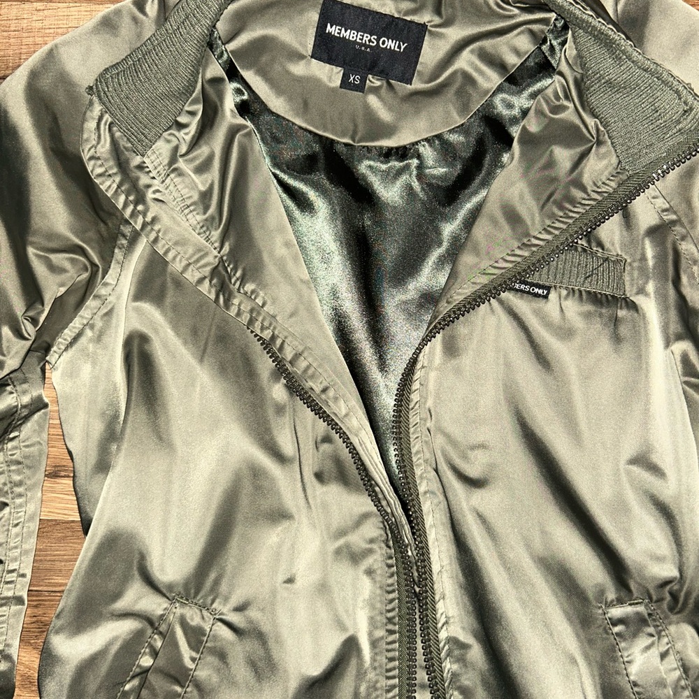 Sage Bomber Jacket - Picture 2 of 6